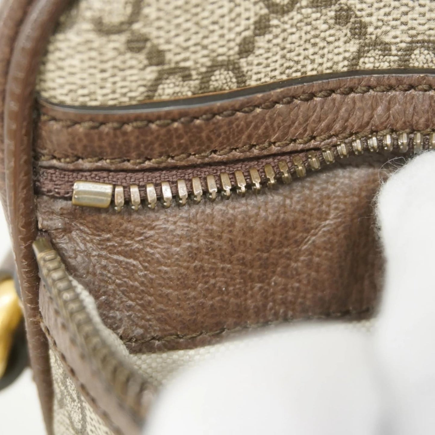 Gucci Ophidia Shoulder Bag Brown Beige