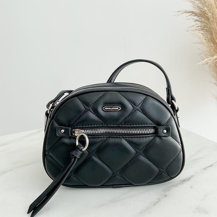 DAVID JONES Crossbody bag Black