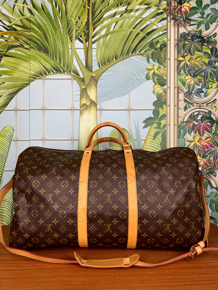 Louis Vuitton Keepall 55 monogram Handbag