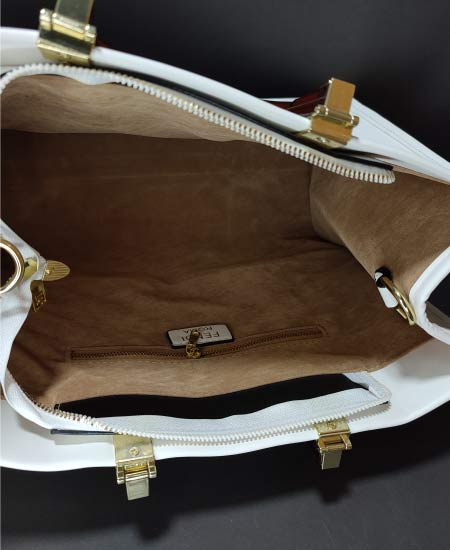 FENDI HANDBAGS Ladies Tote Bag White