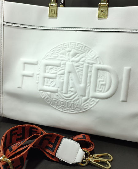 FENDI HANDBAGS Ladies Tote Bag White
