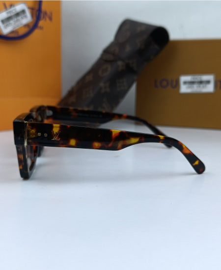 LV Monogram Square Cheeta Sunglasses