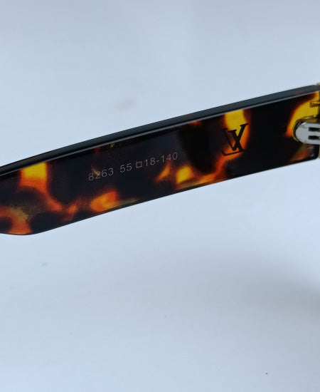 LV Monogram Square Cheeta Sunglasses
