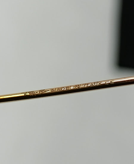 Ray Ban Golden Brown Aviator Sunglasses