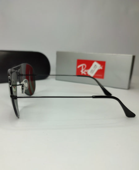 Ray Ban BN12-Aviator Polarized Black Sunglasses