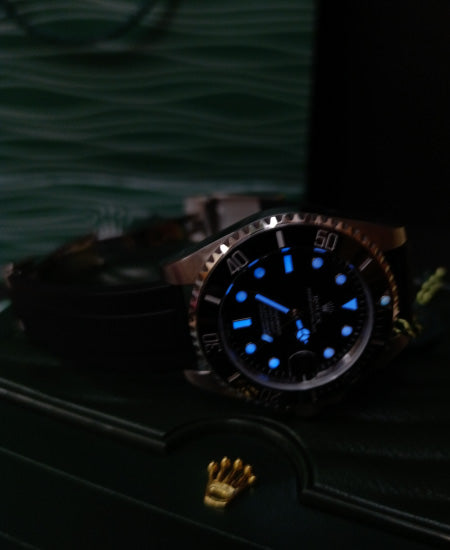 Rolex watch Submariner Rubber Strap Men’s Watch