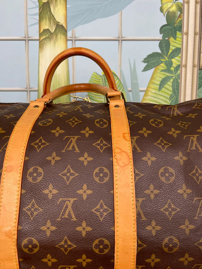 Louis Vuitton Keepall 55 monogram Handbag