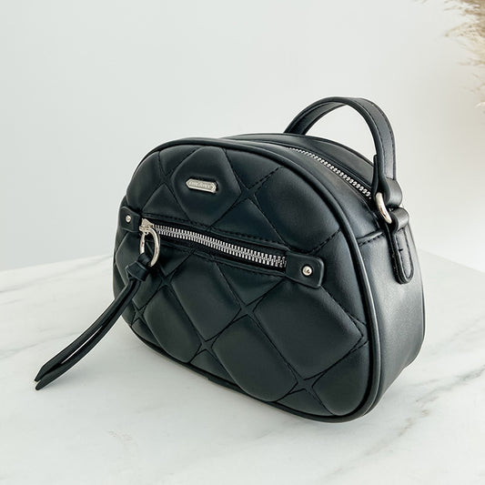 DAVID JONES Crossbody bag Black