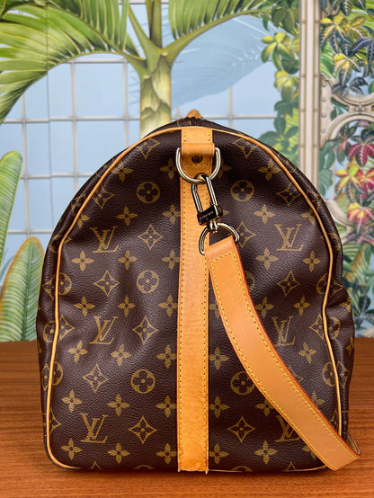 Louis Vuitton Keepall 55 monogram Handbag