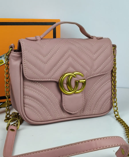 Gucci Handbag Pink Heart made in Italy