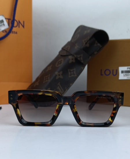LV Monogram Square Cheeta Sunglasses