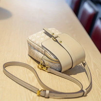 Women's Fashion Leather Crossbody Phone Bag – Small Shoulder Handbag & Wallet Combo